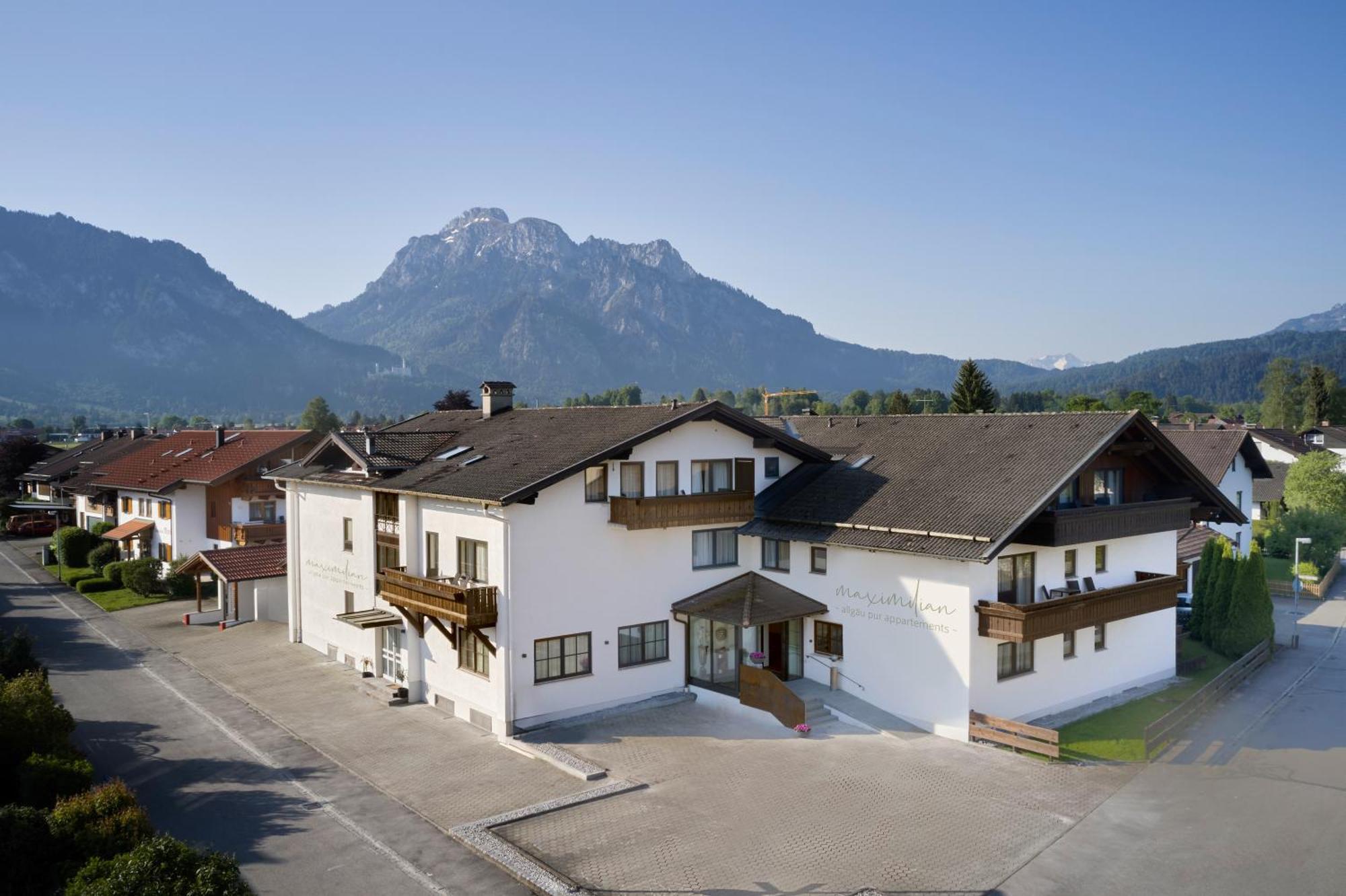 Maximilian Appartements Швангау Экстерьер фото